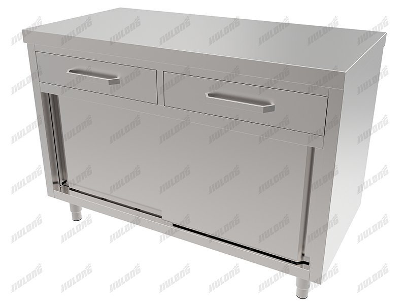 Kitchen cabinet/cabinet/Stainless steel cabinet/Enclosed base table/Cabinet with drawers/Dish cabinet/Cupboard/NSF cabinet/Tool cabinet/Cabinet with wheels