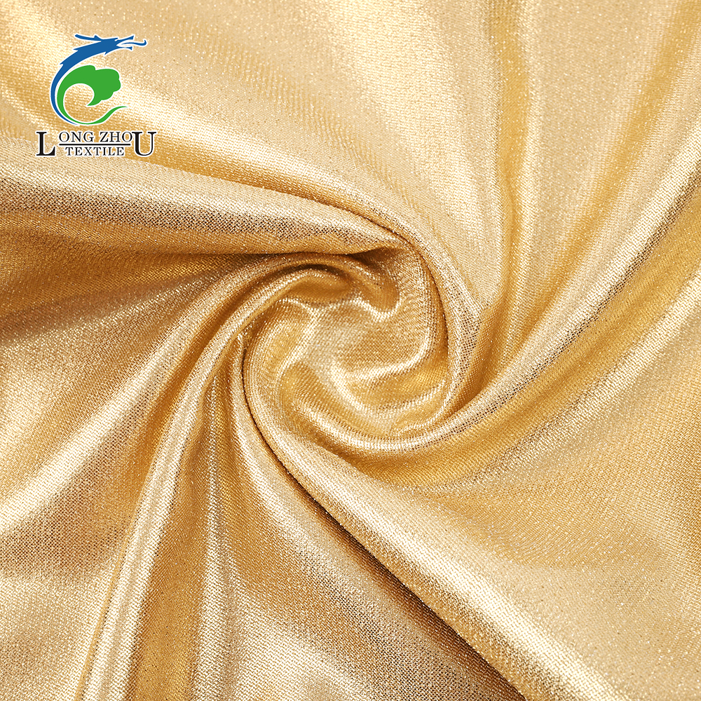 Double Sides Twill Satin-Golden Foil