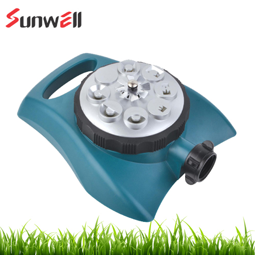 Plastic 8-Pattern Stationary Sprinkler