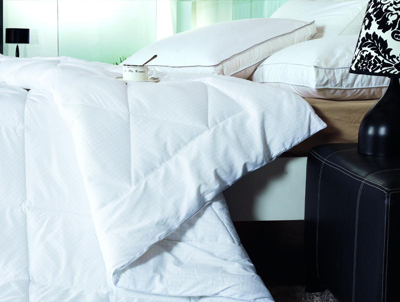 Microfiber anti static quilt