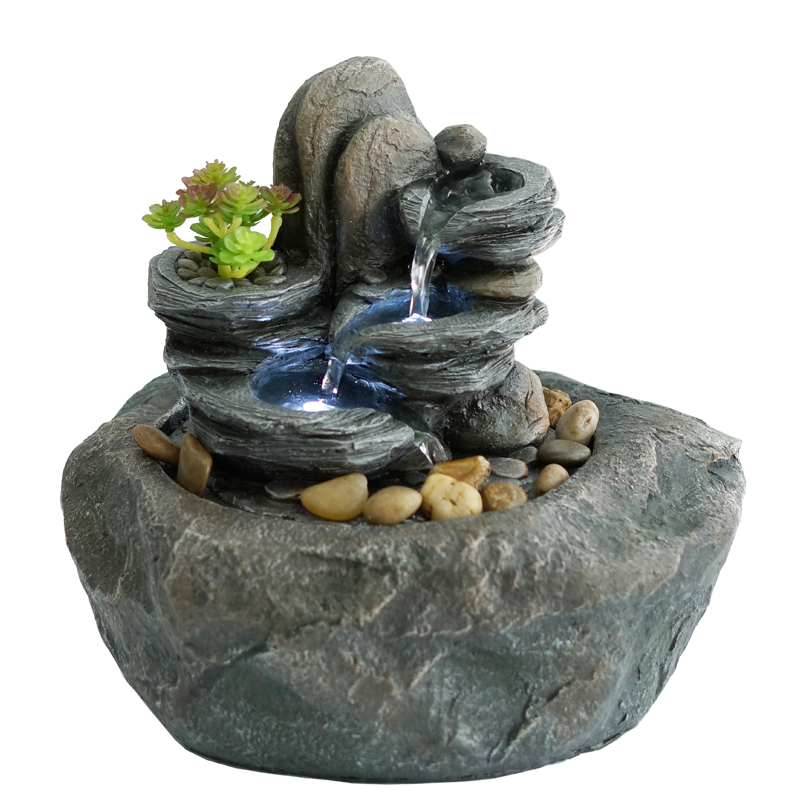 Table top water fountain