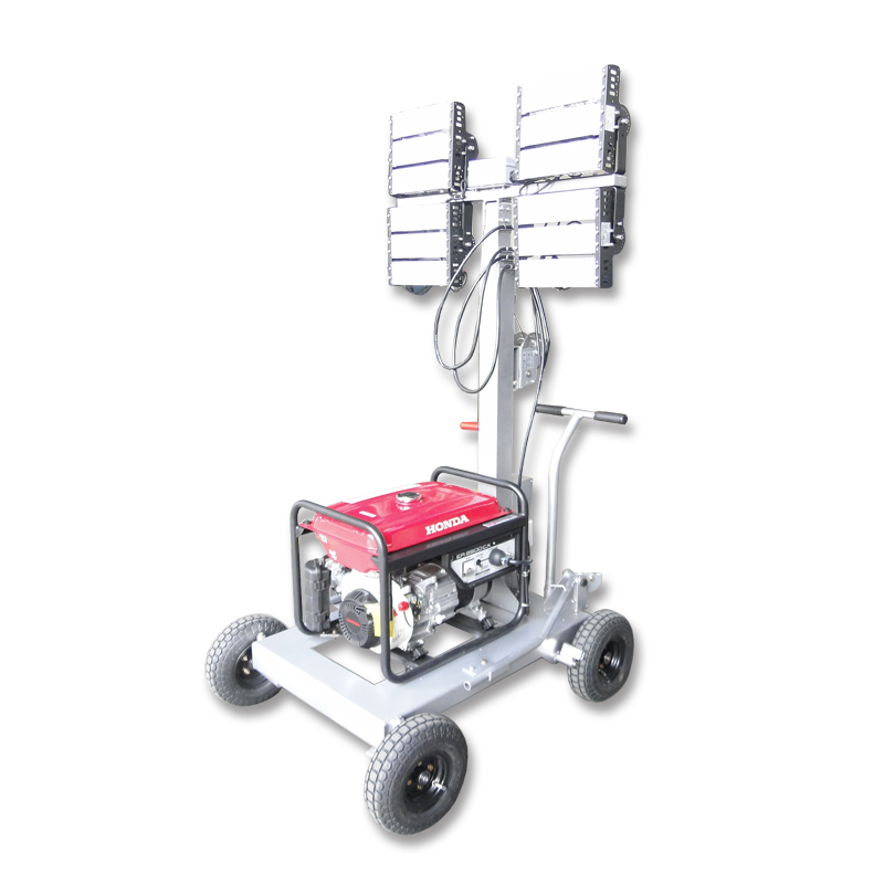 4x200W LED Portable Lighting Tower