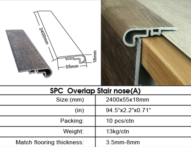 SPC Overlap Stair nose（A）
