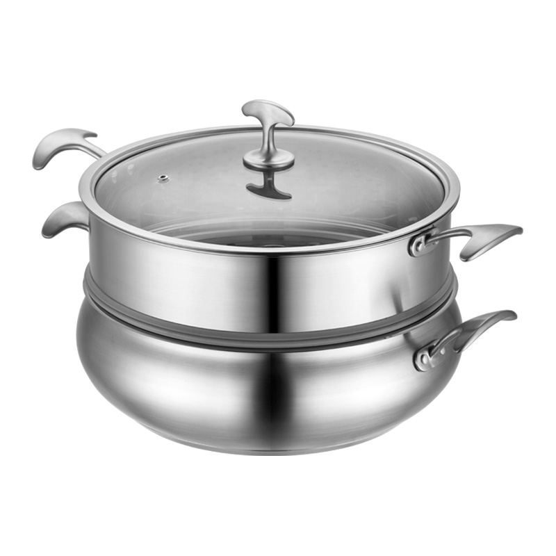 Stainless steel steamer pot