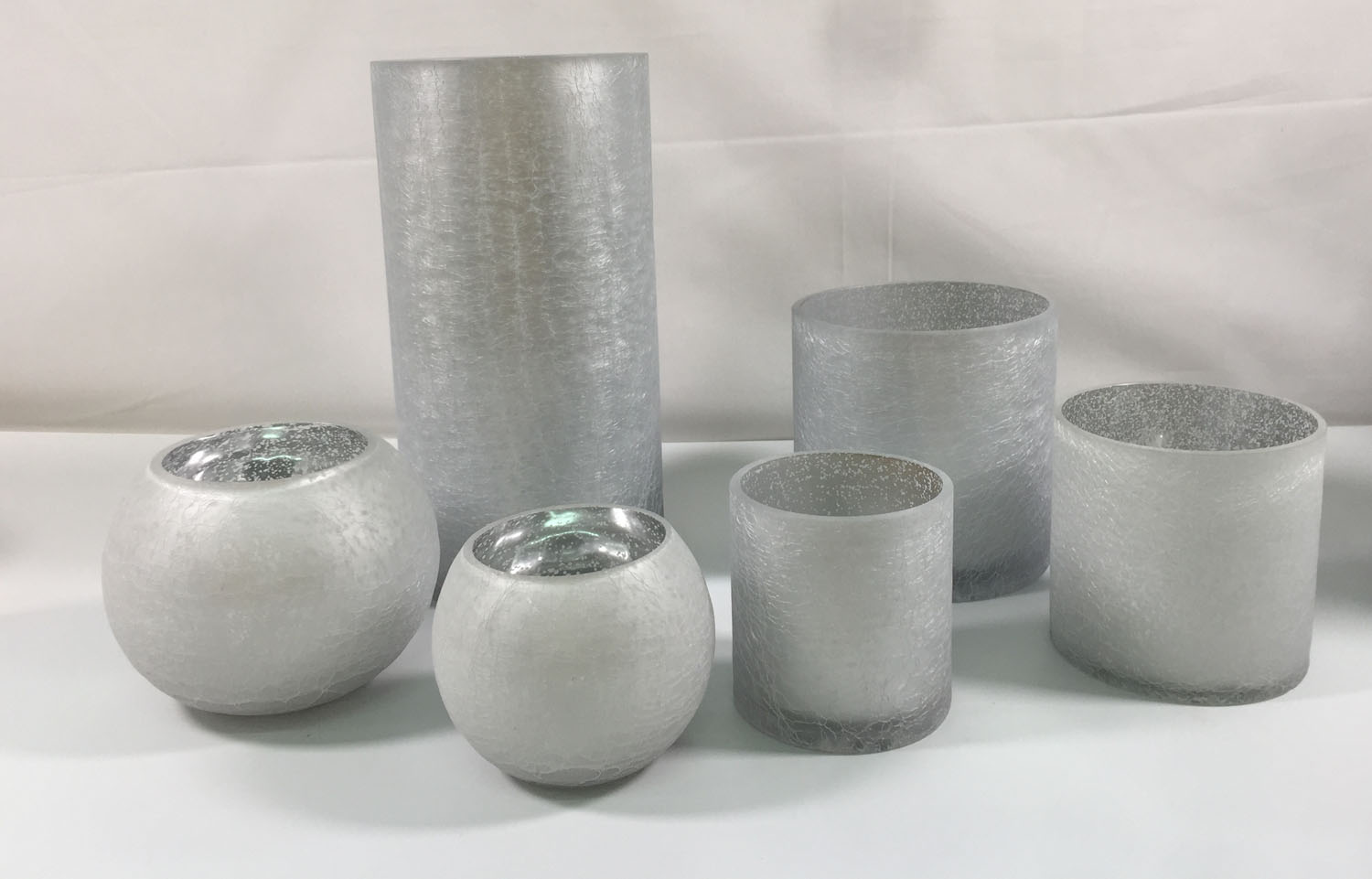 GLASS CANDLE HOLDER；glass vase
