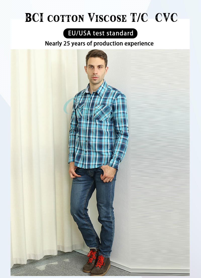 Mens poplin shirt