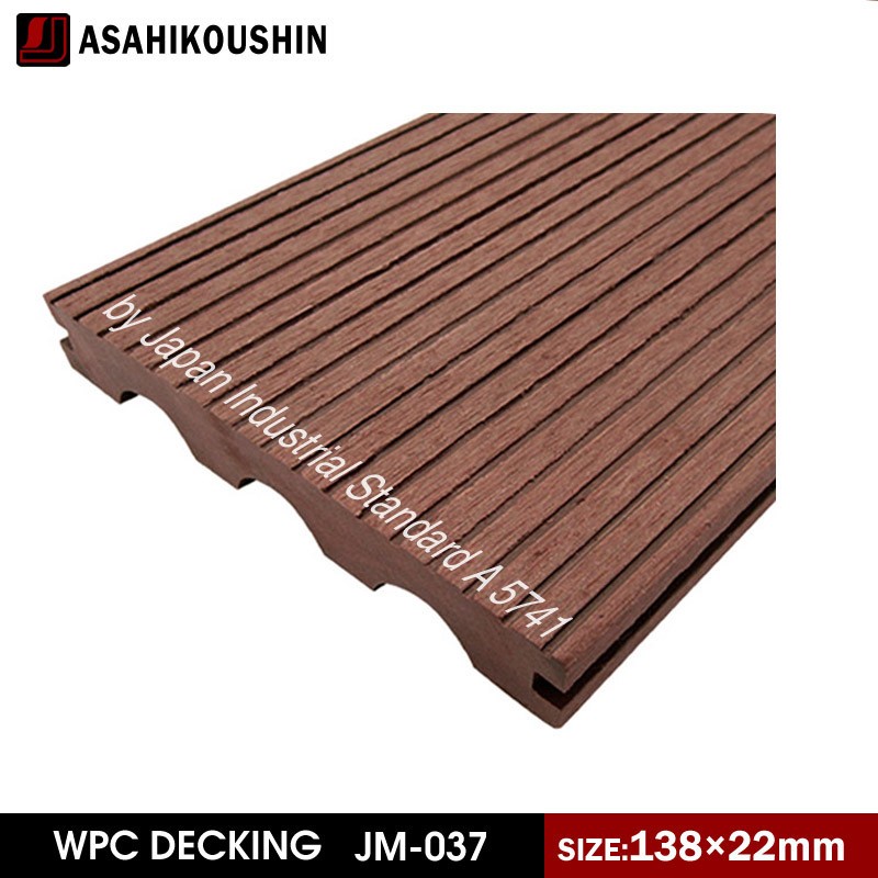 Anti-slip WPC Decking