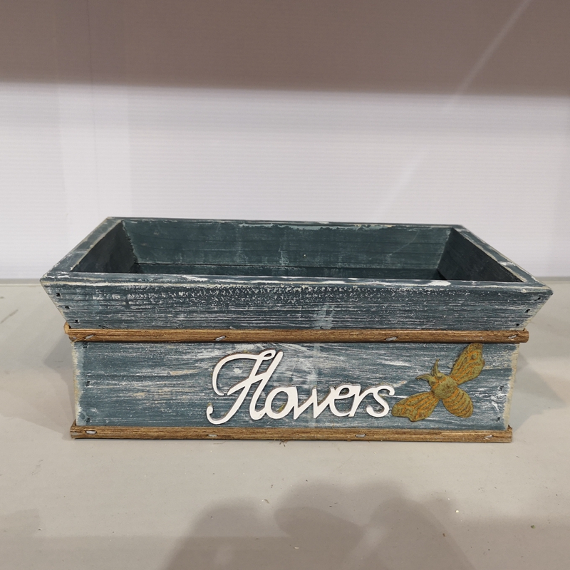 Wooden planter