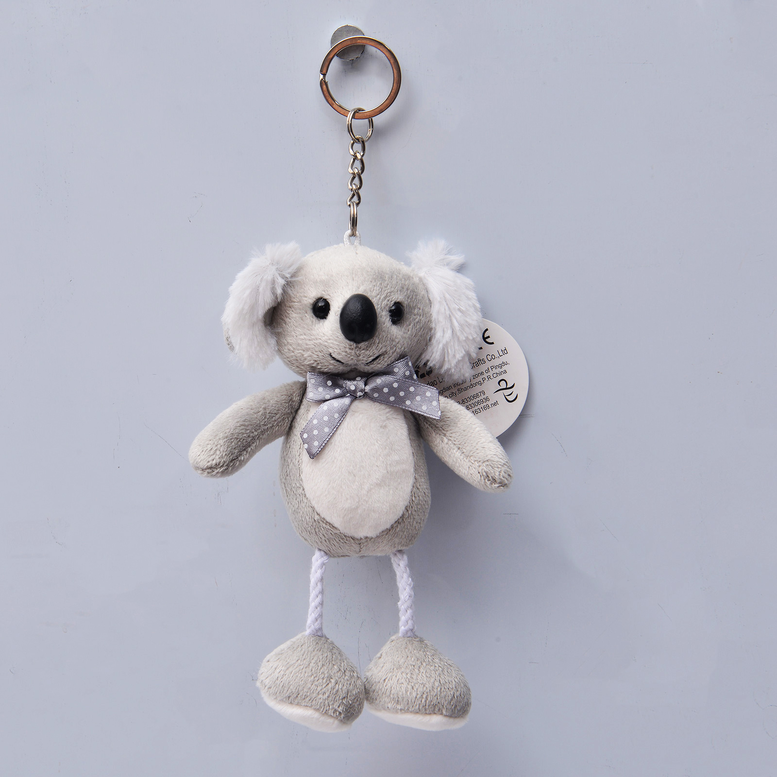 Plush toys with key rings