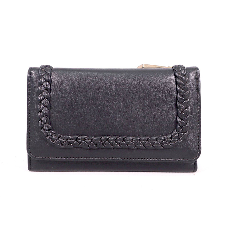 Black PU wallet