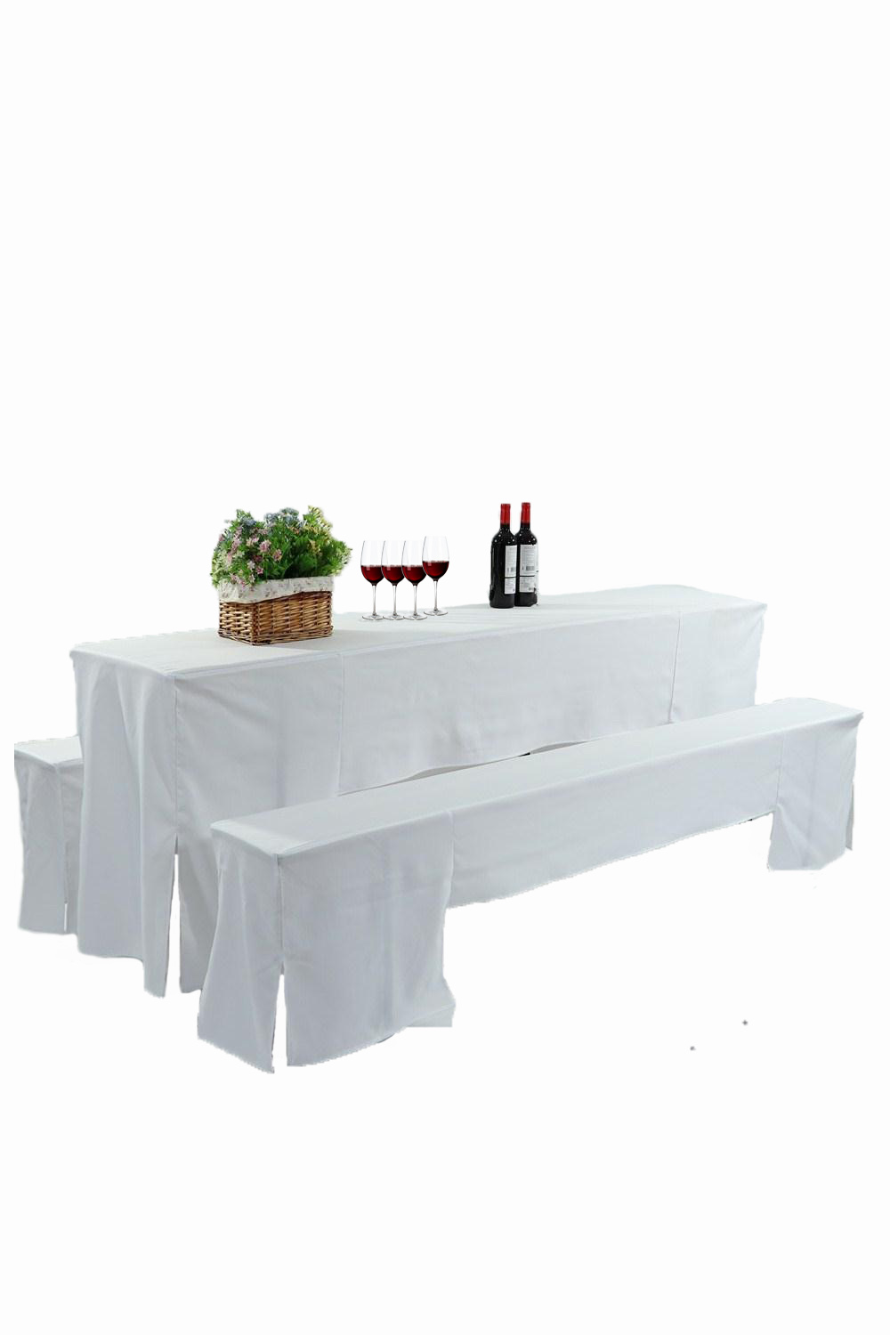 100% polyester beer table and bench cover
