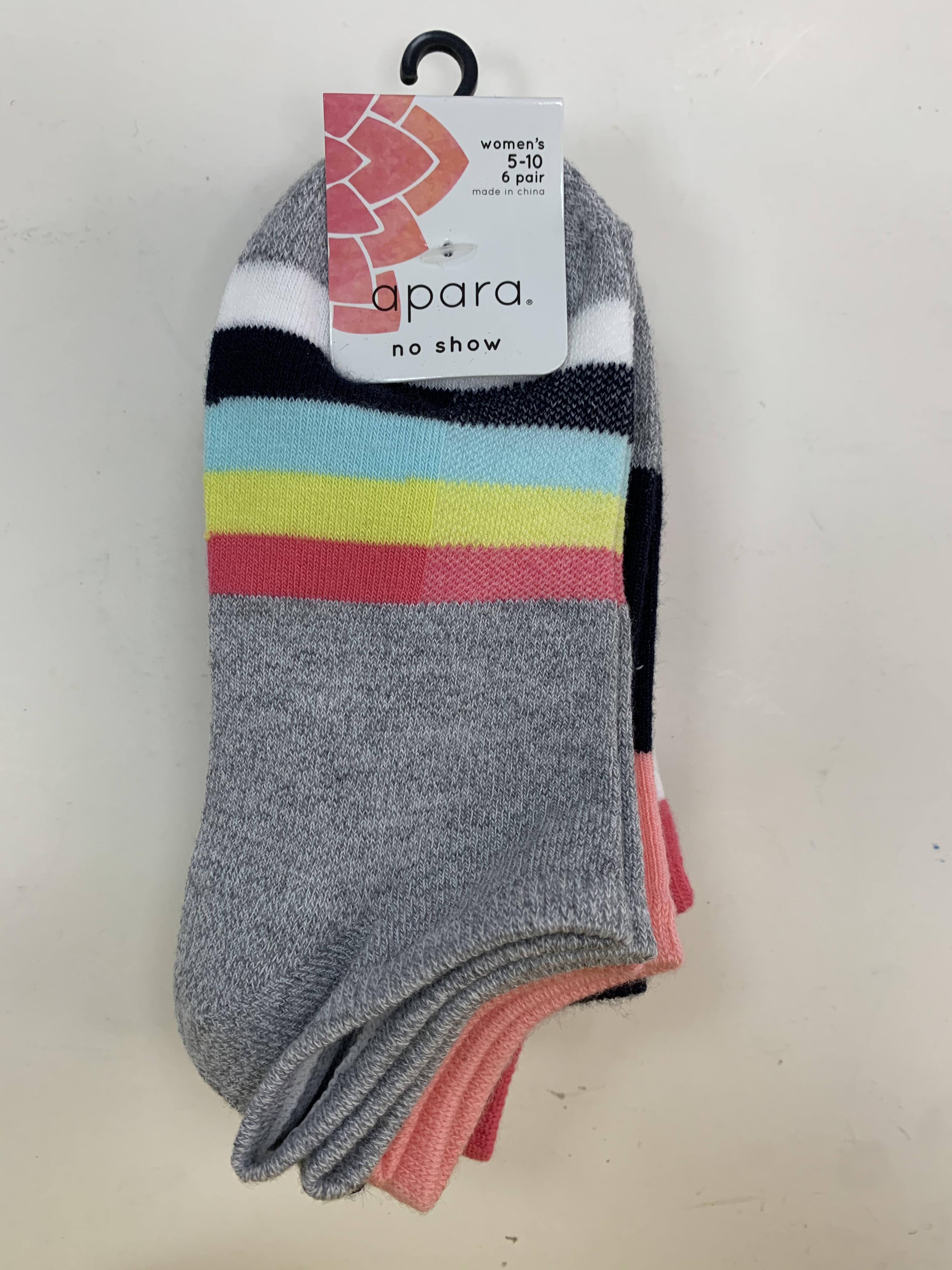 Womens's Acrylic No Show Socks G-68
