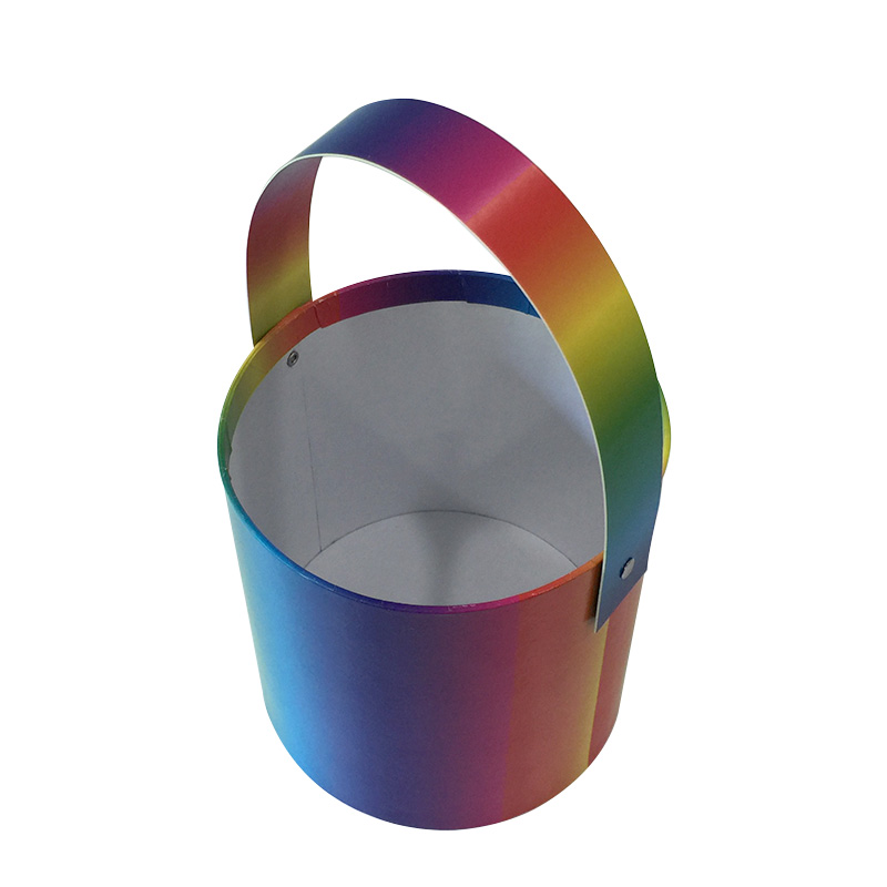 Christmas paper bucket