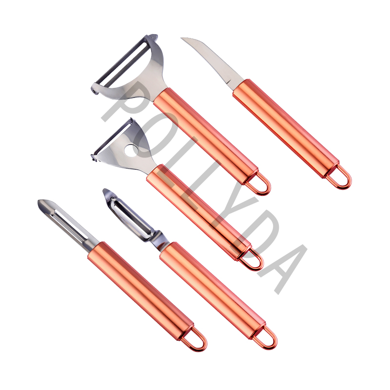HC51 Series Kitchen Tgadgets w/ rose goldencolor handle