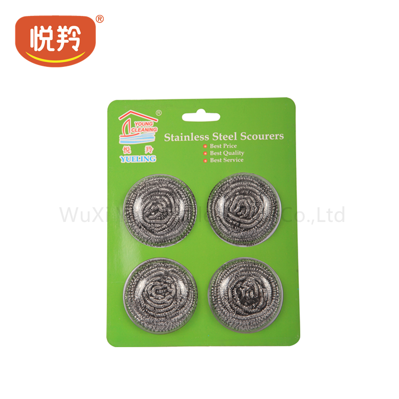 Stainless steel scourer，mesh scourer，scourer，wire