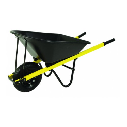 Plastic tray wheelbarrow