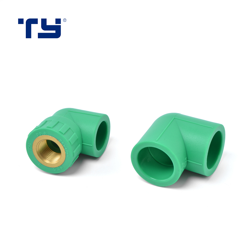 PPR pipe fitting Plastic tube Elbow DIN fot hot water