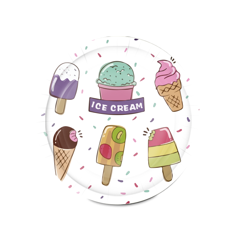 Summer Party Supplies Paper plate