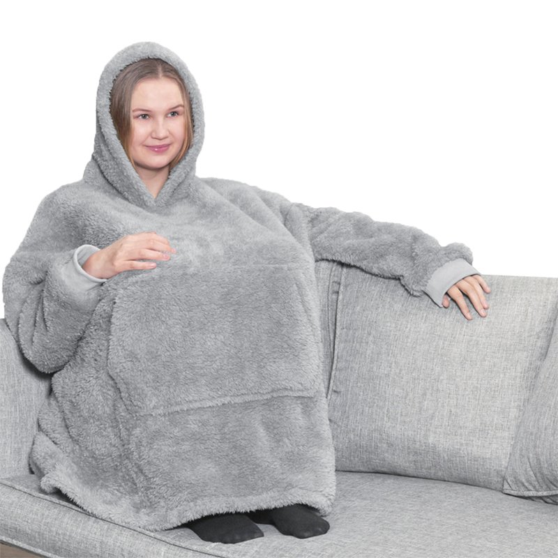 100% polyester Hooded Blanket, Oversize Hoodie Blanket, Home Wear Hoodie,Sleeping Wear
