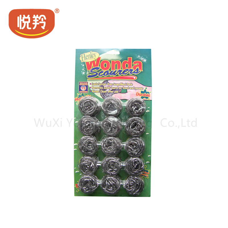 Stainless steel scourer，mesh scourer，scourer，wire