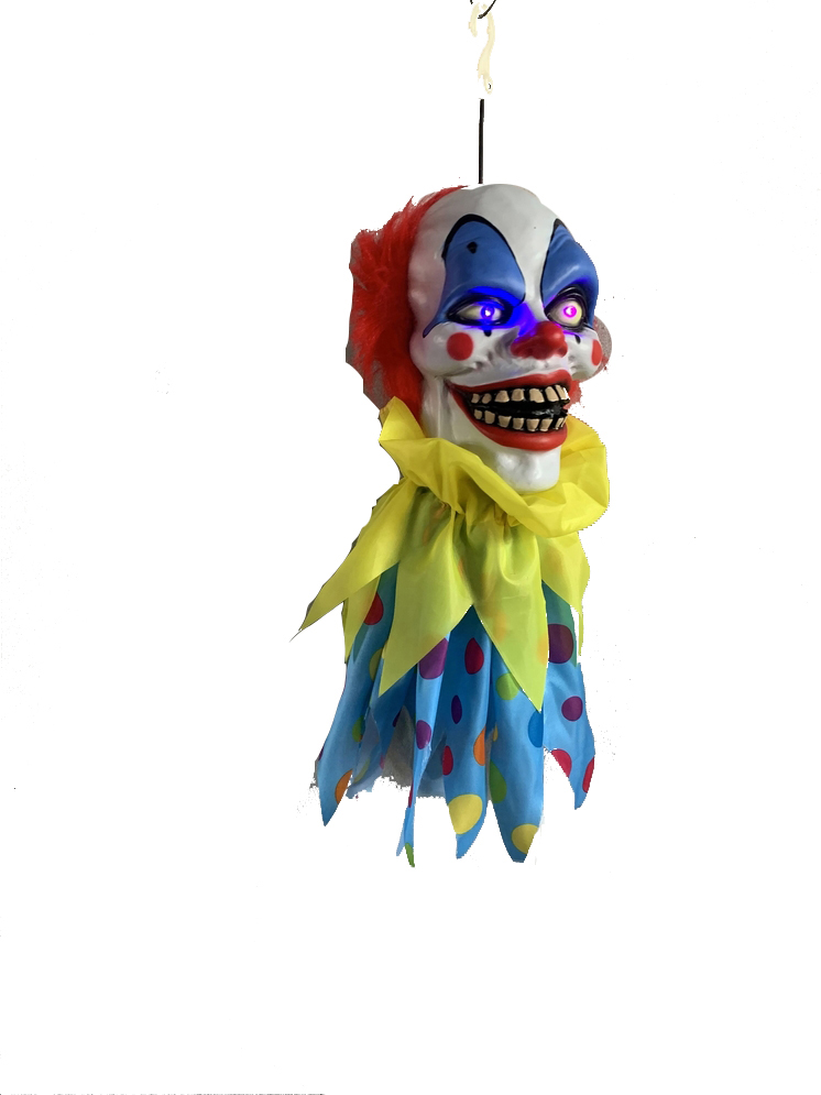 24” Hanging Spinning Clown