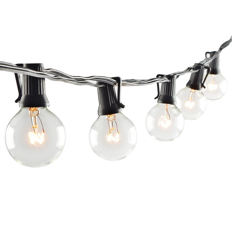 G40 e27 string light Christmas incandescent garden light for decoration UL certification