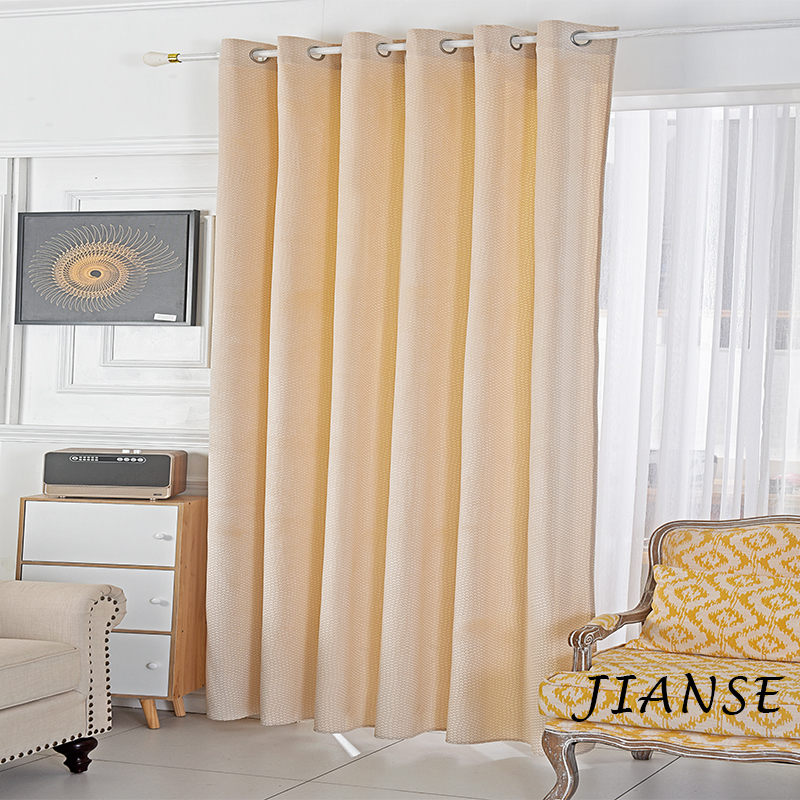 CURTAIN JT1812 embossed velvet curtian Luxury blackout costom for home window china manufacture