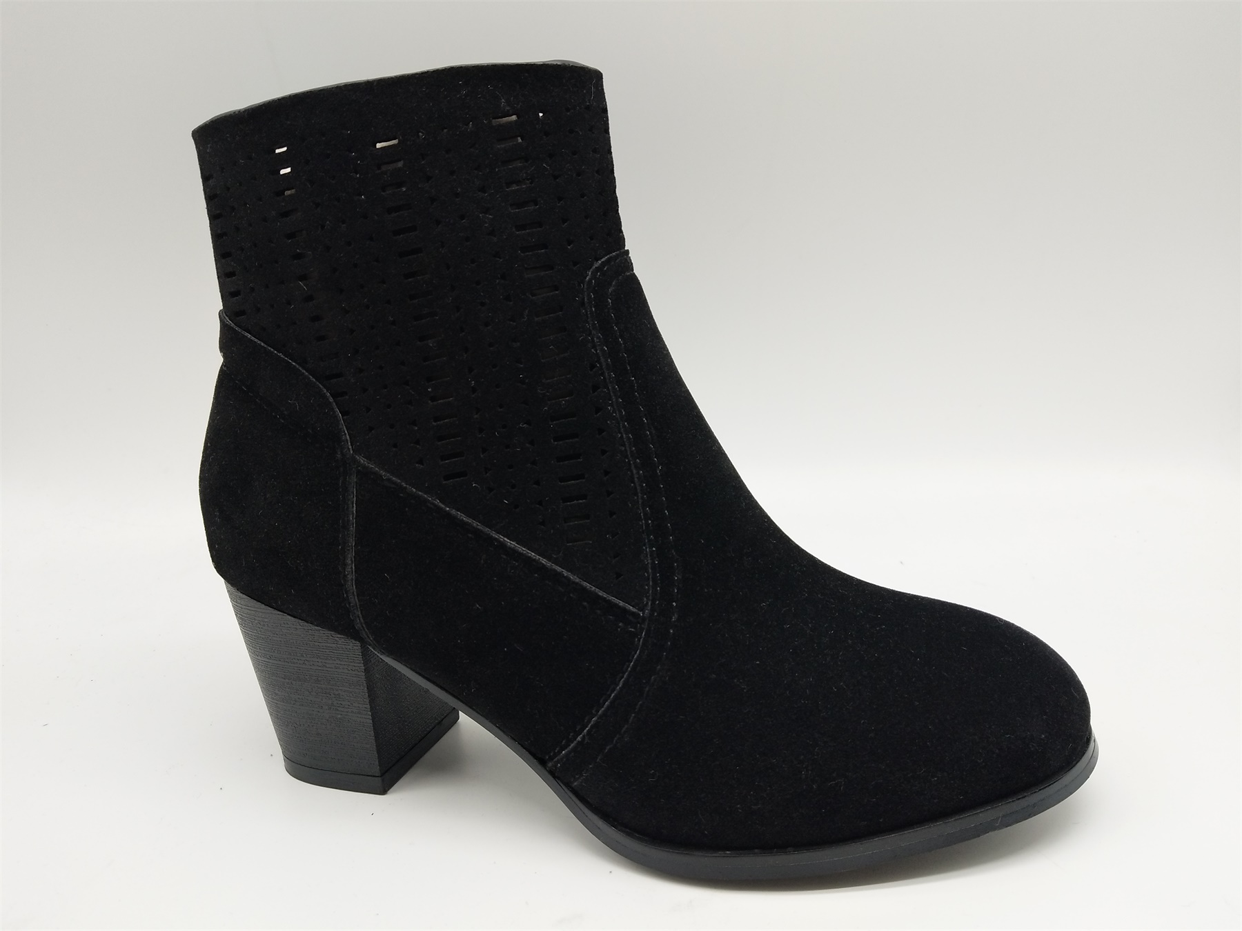 Fashionable microfiber ladies boot