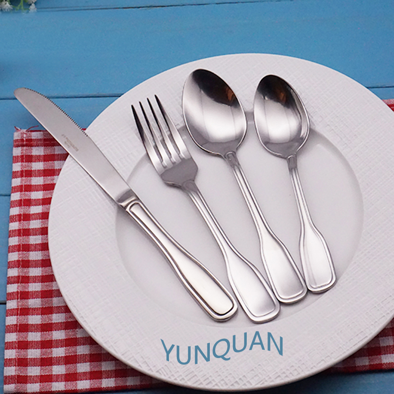 Stainless steel cutlery spoon fork knife