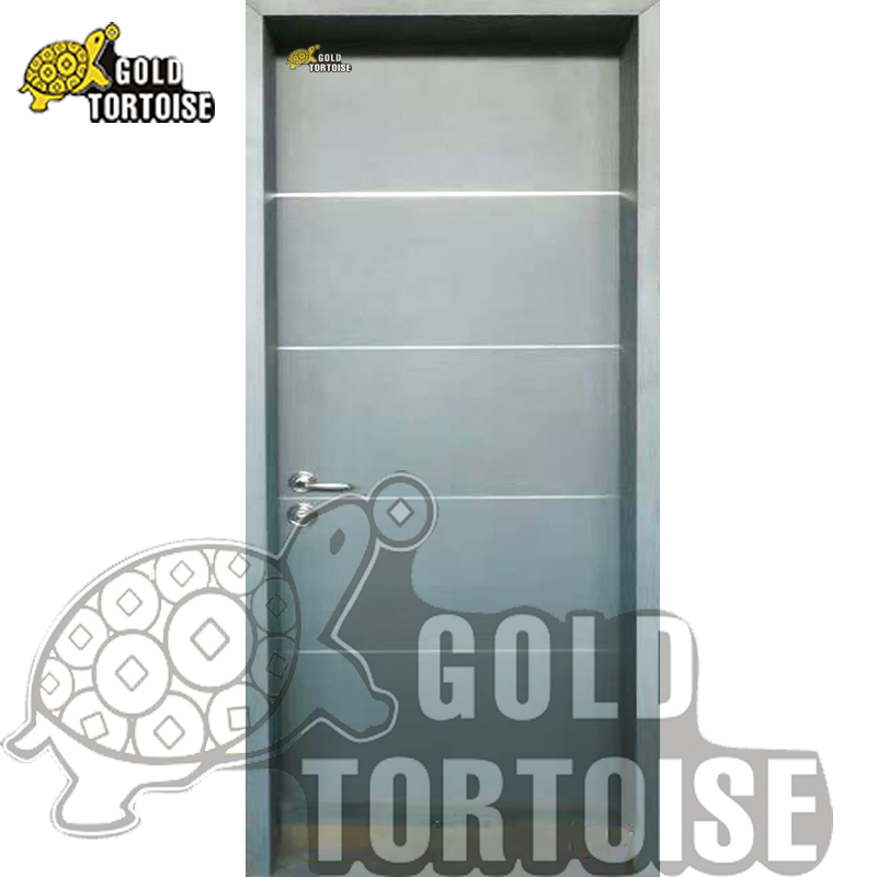 Gray Color Entrance Israel Door，Security Art Door MARID