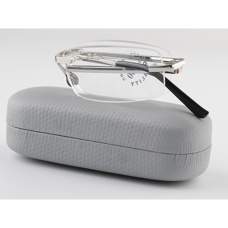 Metal Frameless Folding Reading Glasses