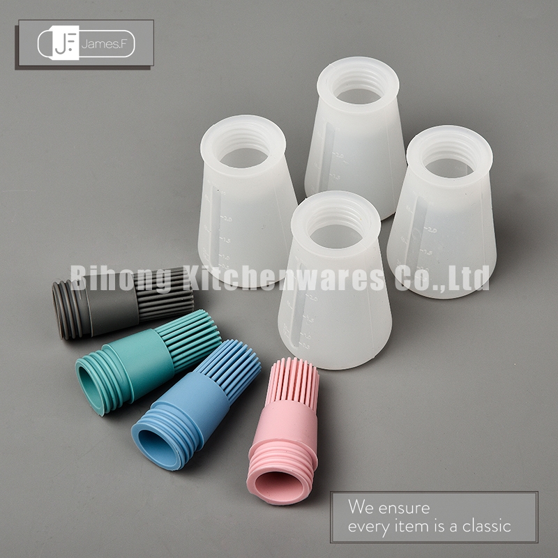 Oil brush bottle