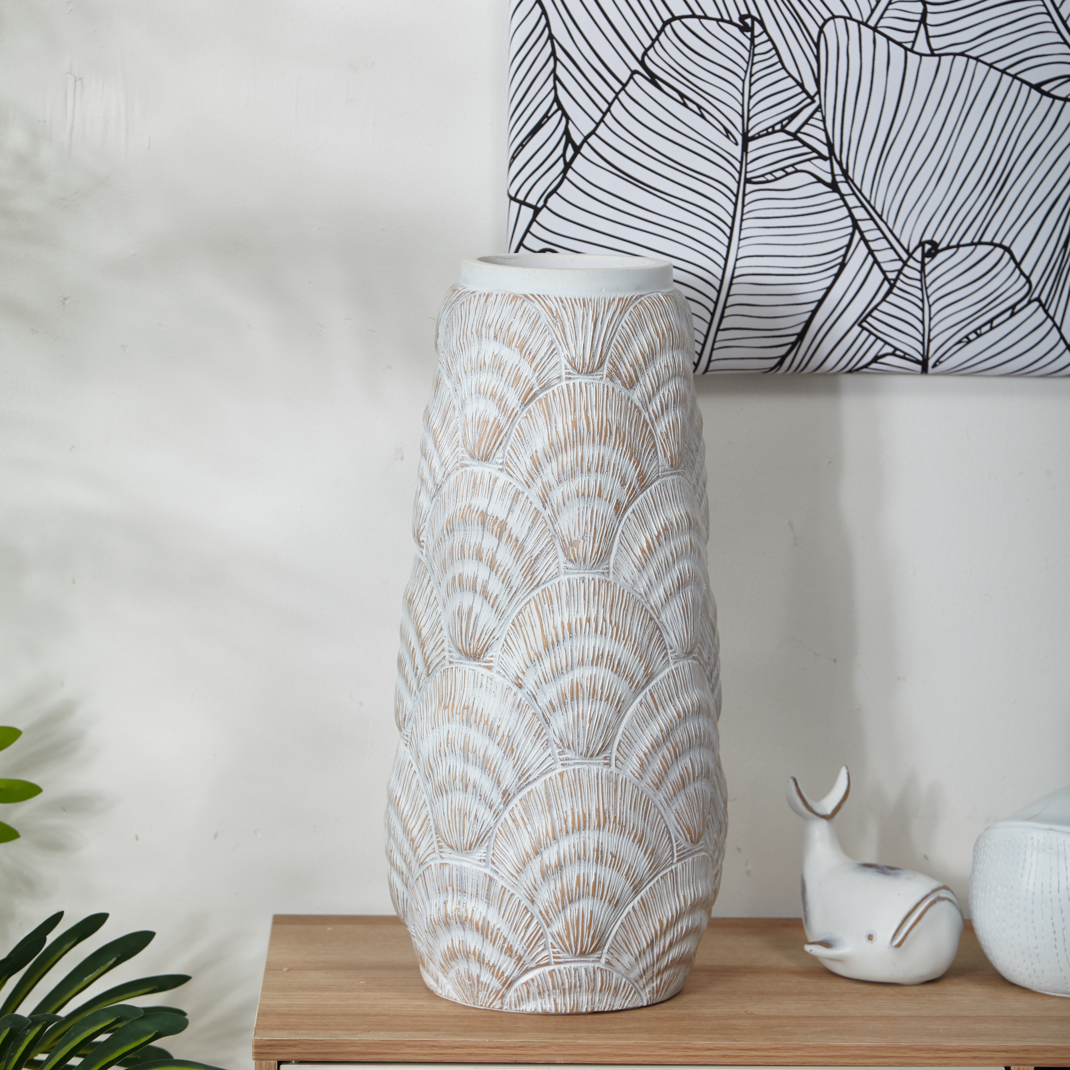 Polyresin vase,polyresin table lamp