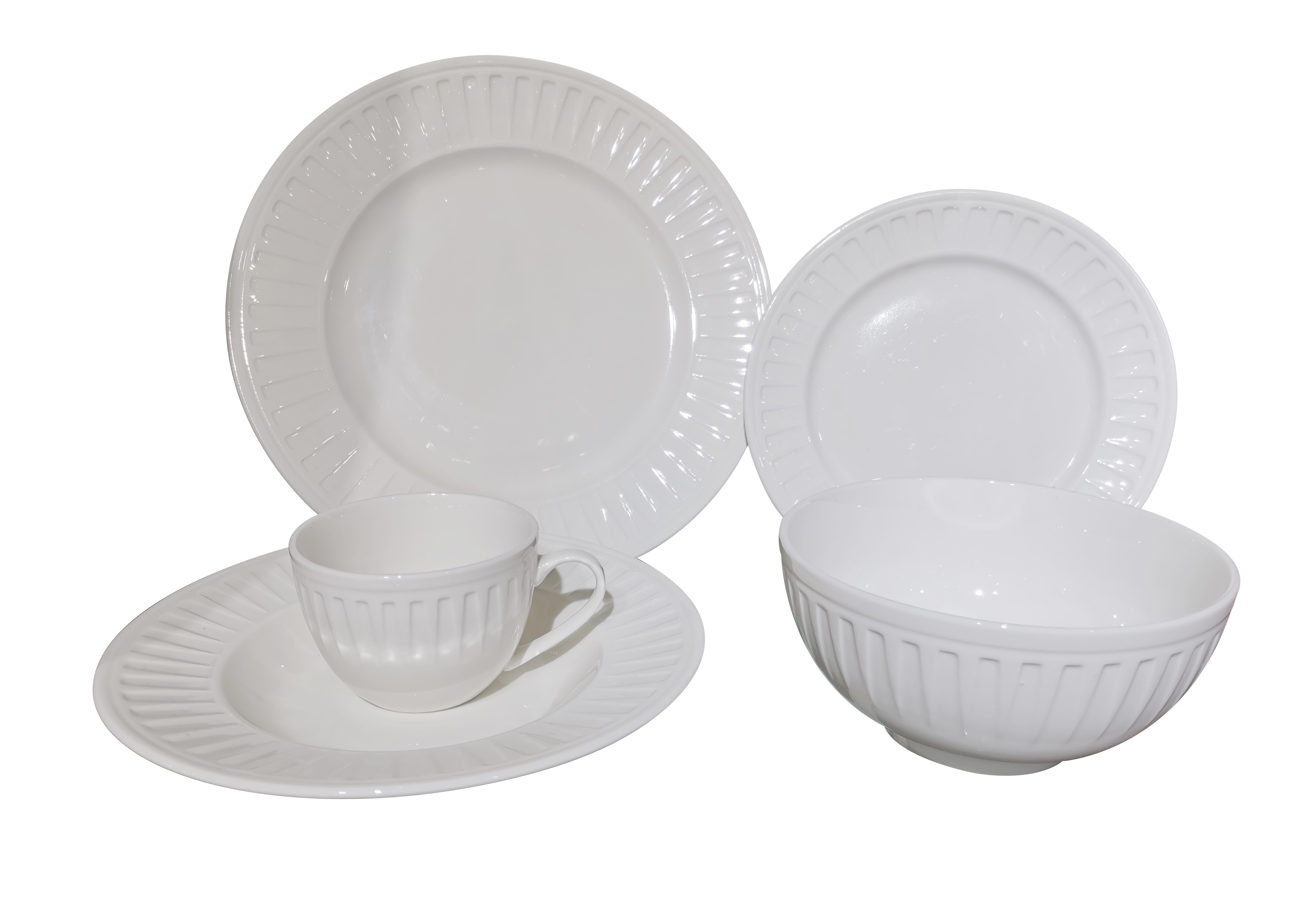 Embossment Dinner set