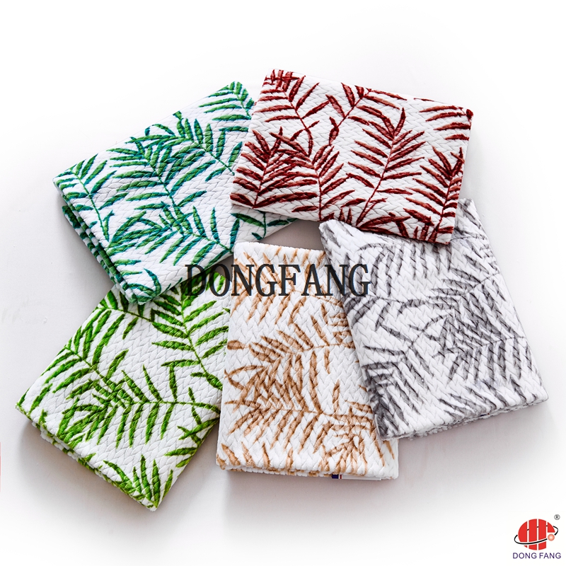 100% polyester jacquard printed flannel