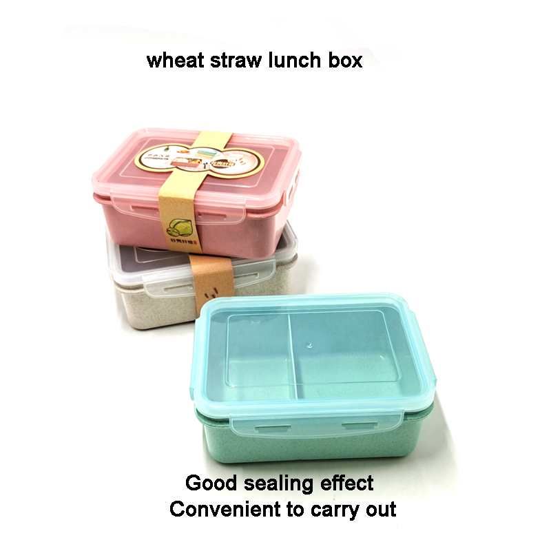 Wheat straw lunch box