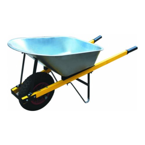 Steel tray wheelbarrow