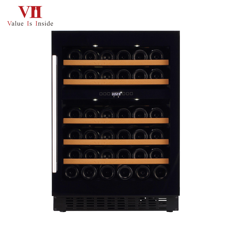 VII VCU54D Built-under or Free Standing Dual Zone Wine Cabinet