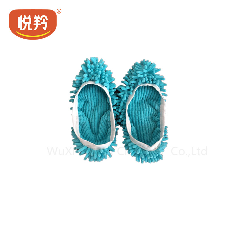Chenille shoe cover, shoe cover