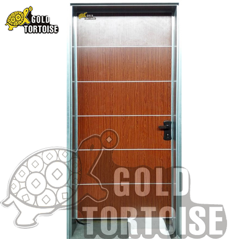 Entrance Israeli Door With Decorative Line