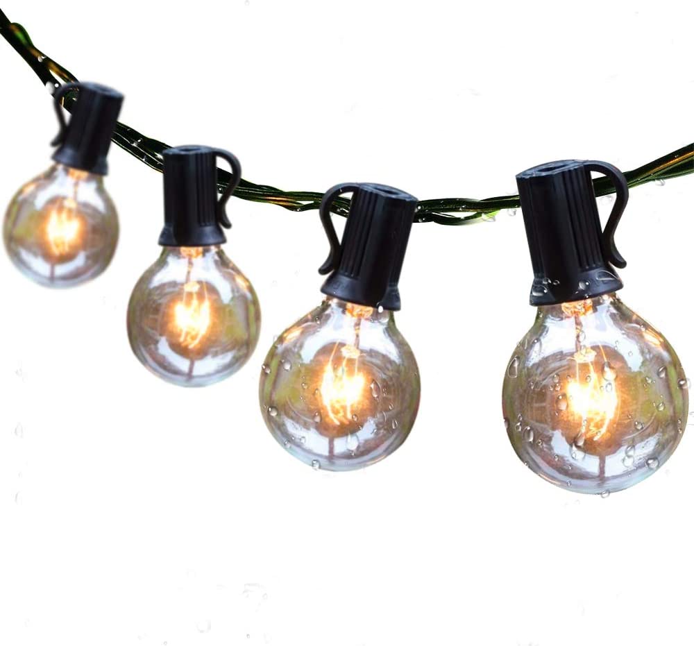 G40 e27 string light Christmas incandescent garden light for decoration UL certification