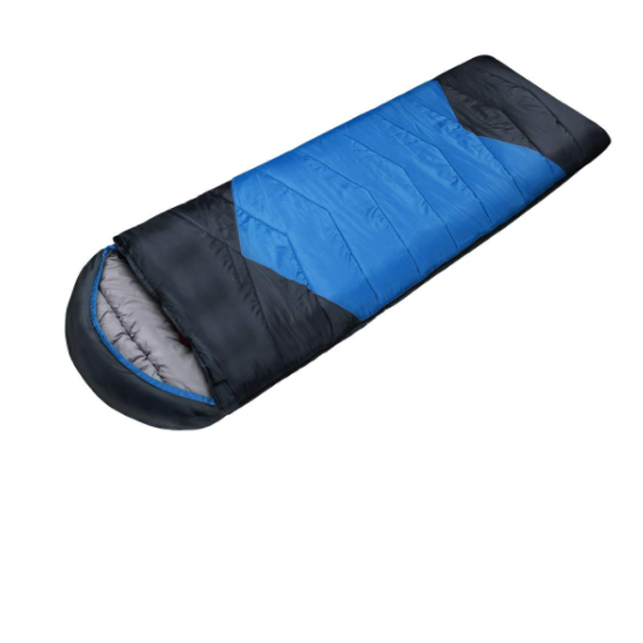Three Season Outdoor Camping Envelope Sleeping Bag with hood