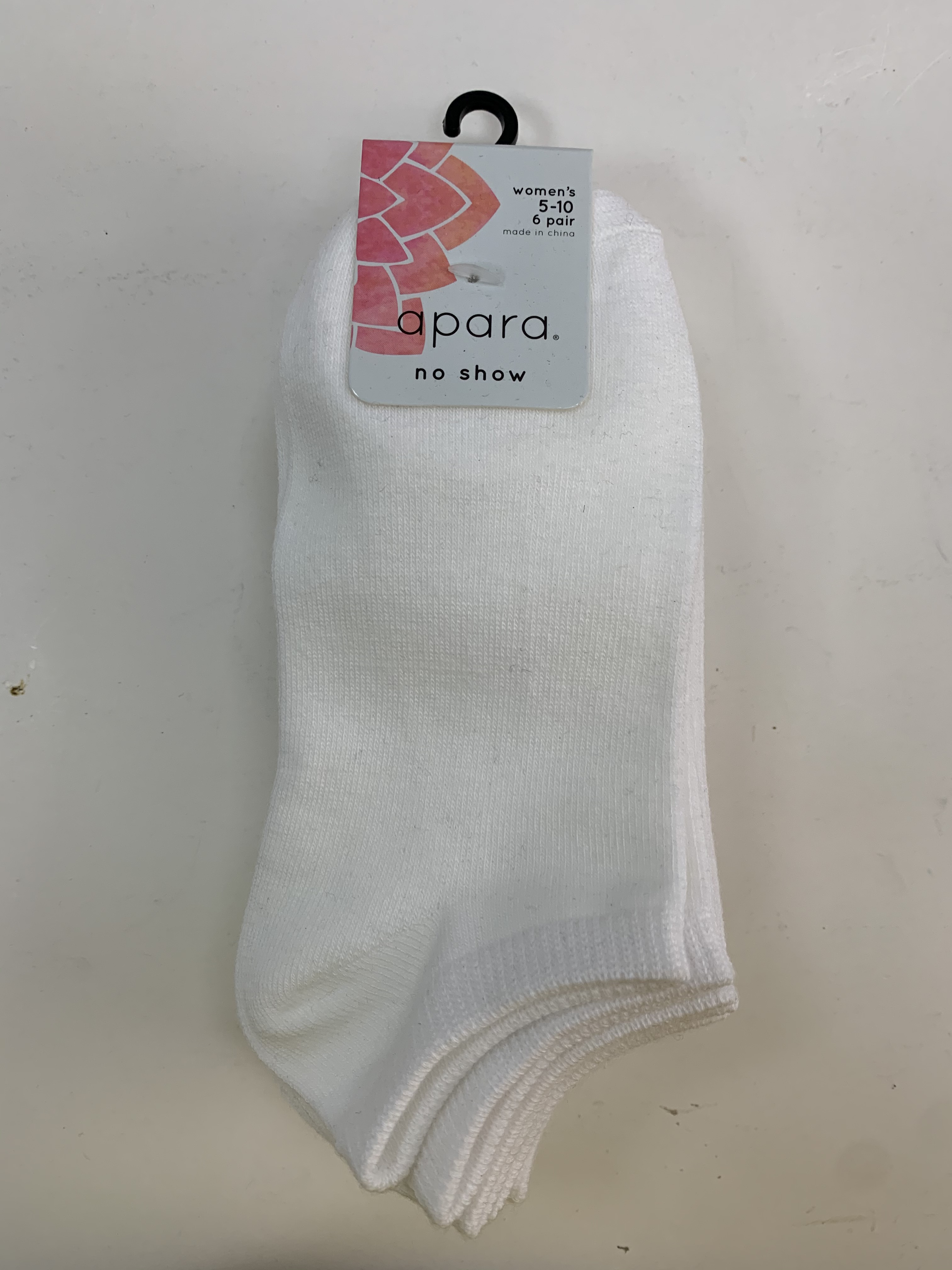 Womens's Acrylic No Show Socks G-66