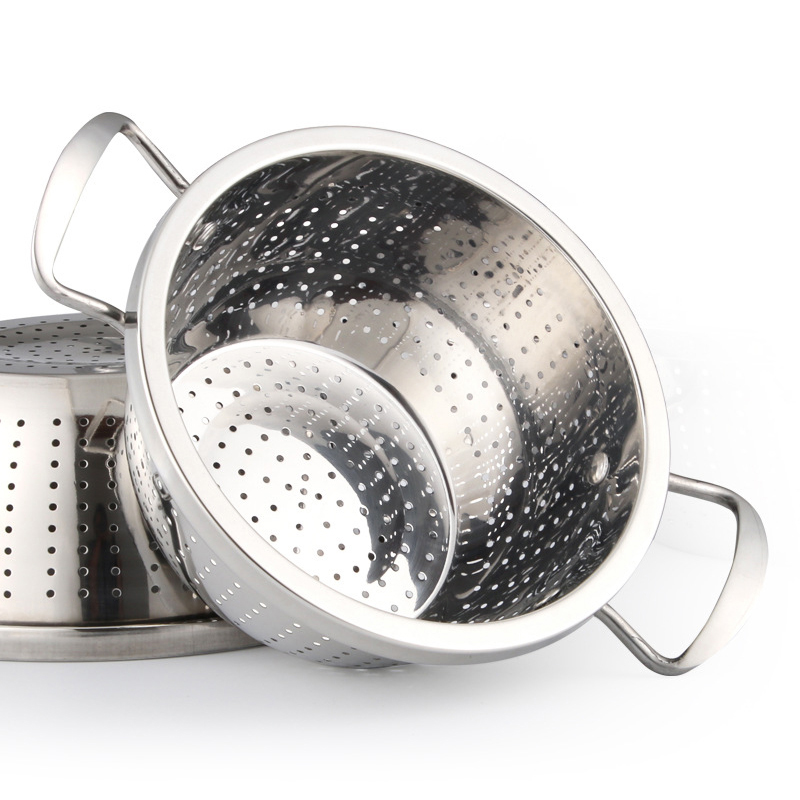Stainless steel basin basket
