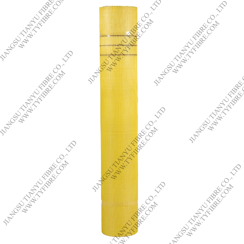 Fiberglass Mesh with Lines (Three black Lines， Red middle lines, etc.)