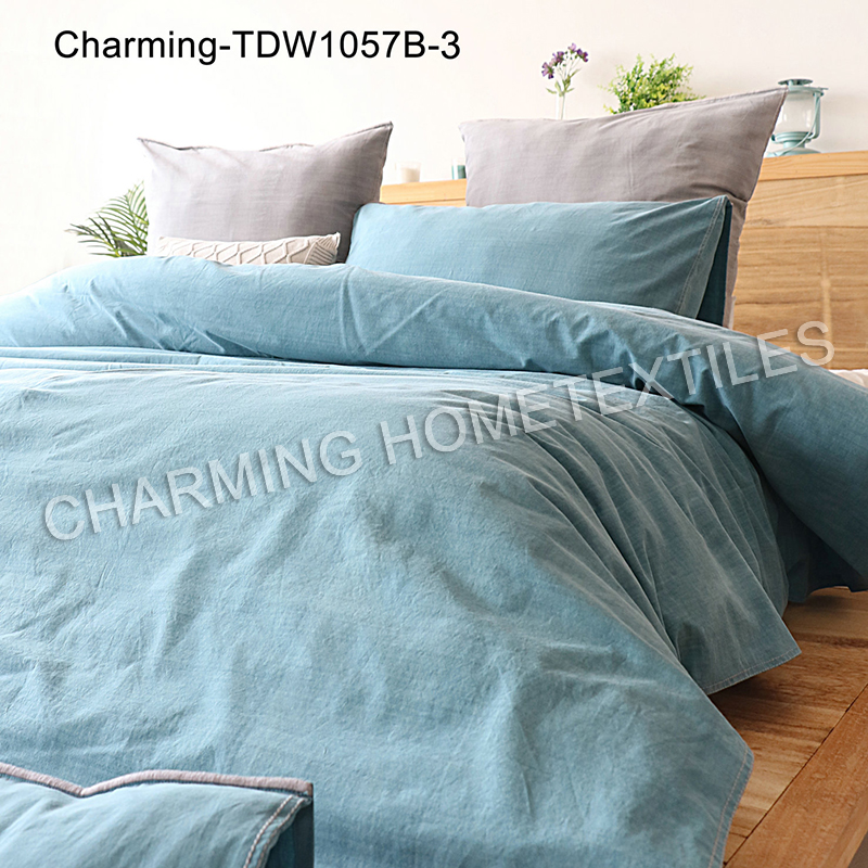 TDW1057B-3 Bamboo cotton garment dying bedlinen