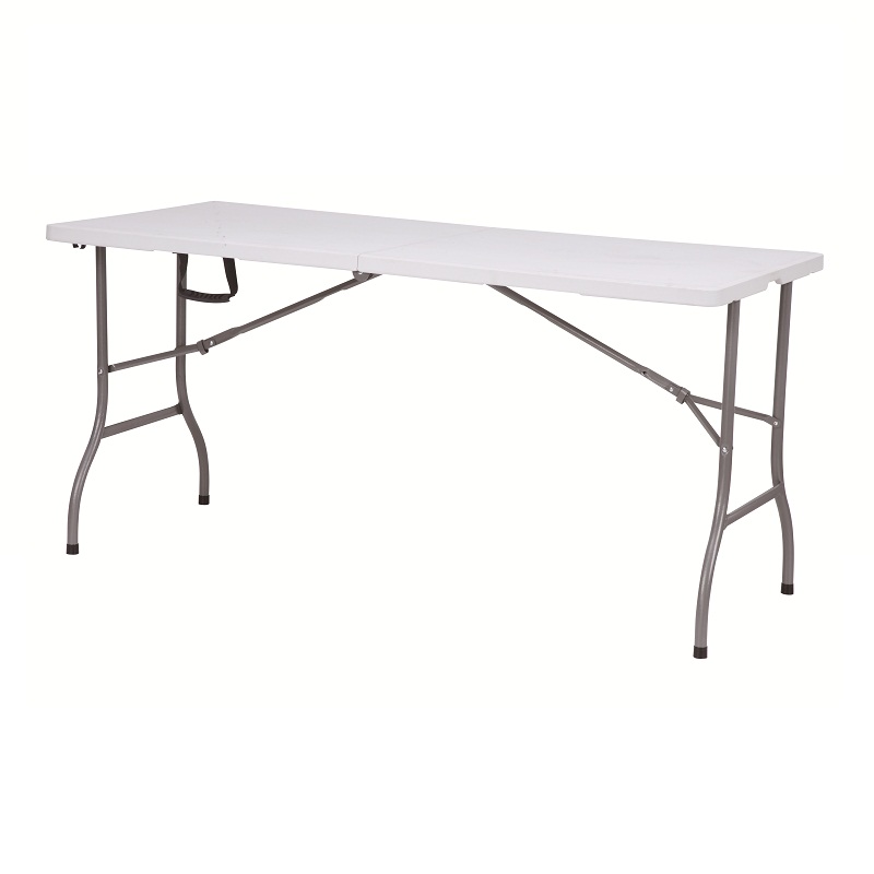 5ft plastic folding table-blew moulding table