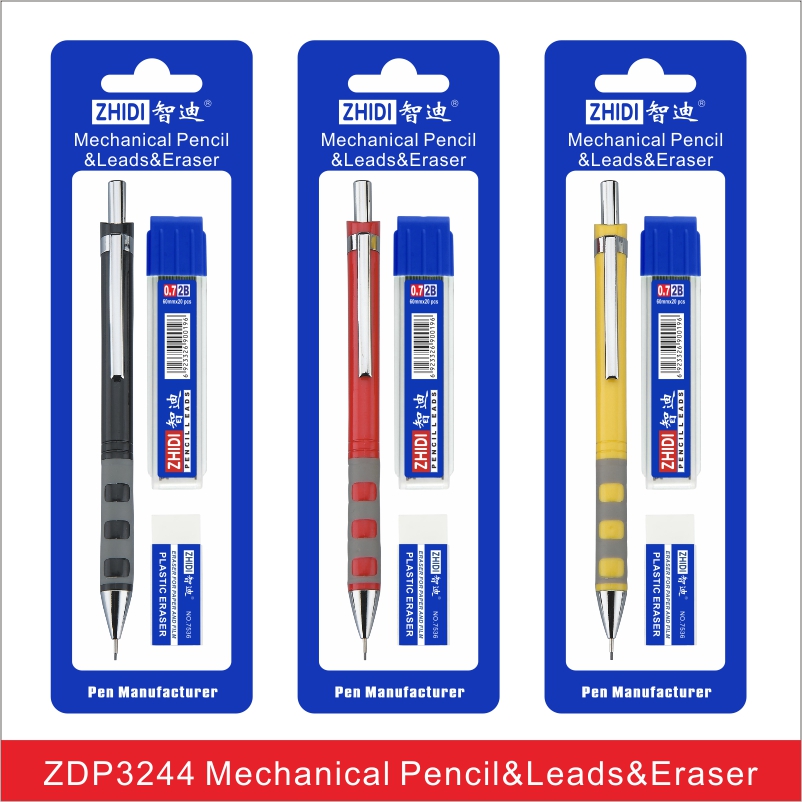 Mechanical Pencil+lead+eraser