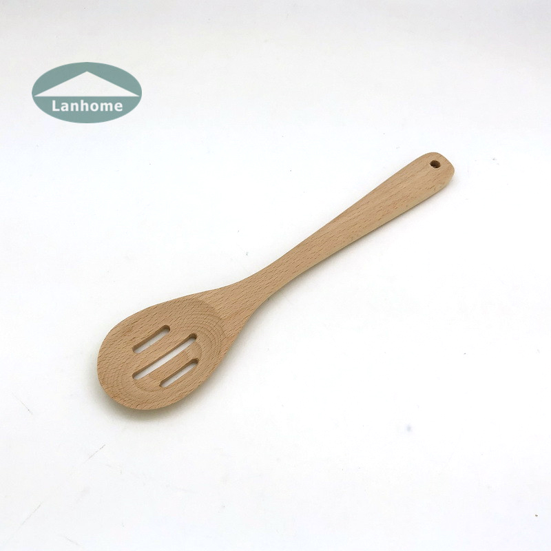 Non-stick wood colander