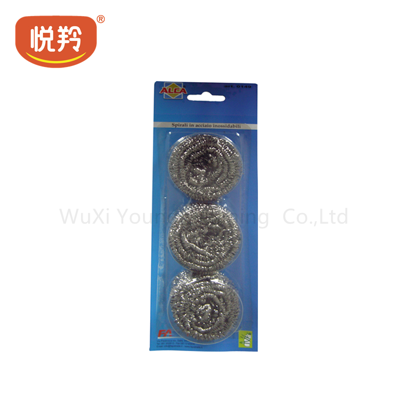 Stainless steel scourer，mesh scourer，scourer，wire